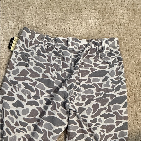 BURLEBO Men's Camouflage pants  in Gray and Cream - Picture 7 of 10